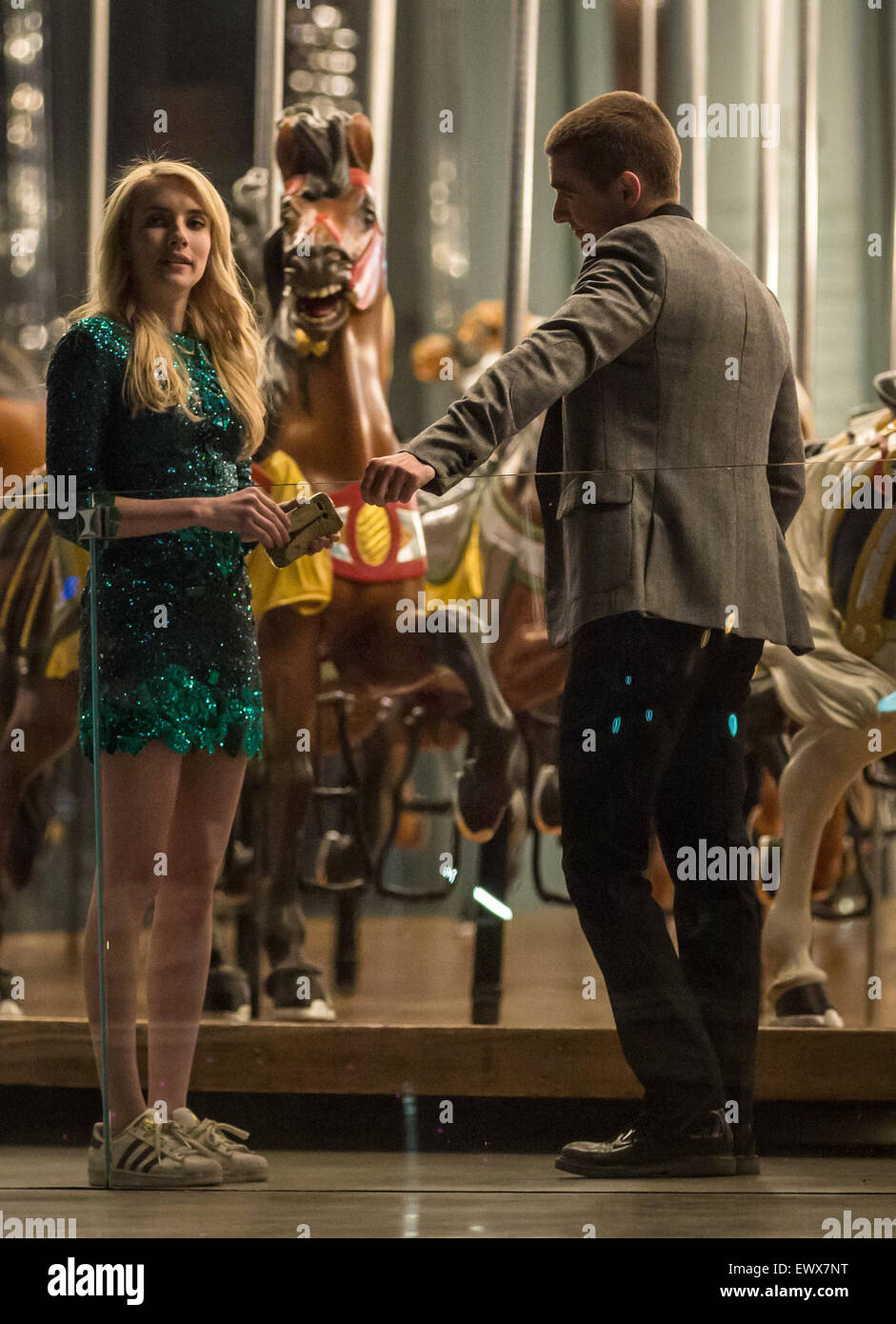 Nerve movie green dress top