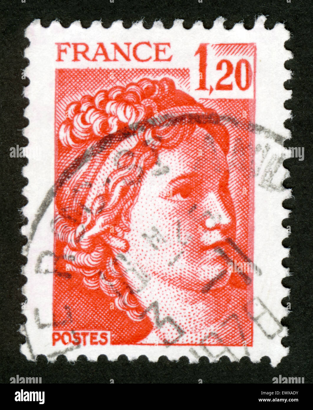 Marianne postage stamp stamps hi-res stock photography and images - Alamy