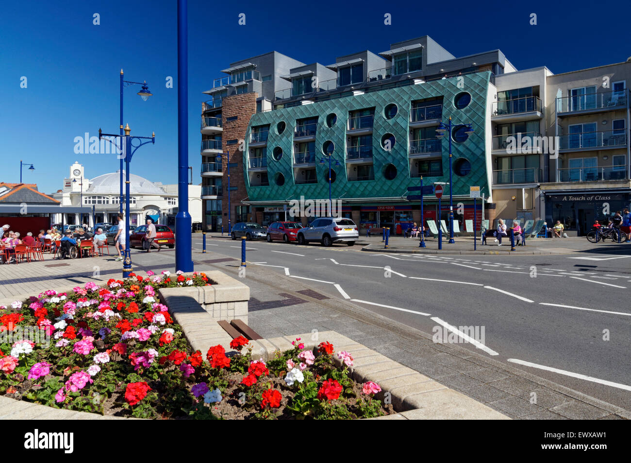 Esplande House, the Esplanade, Porthcawl, Wales, UK Stock Photo Alamy