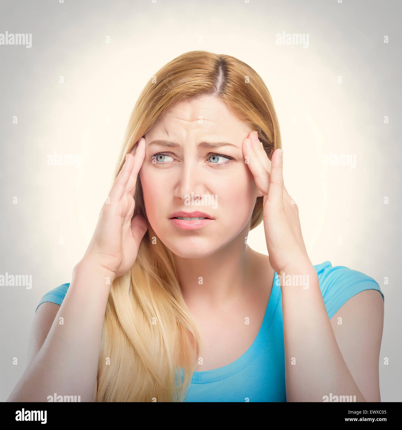 Headache Stock Photo Alamy