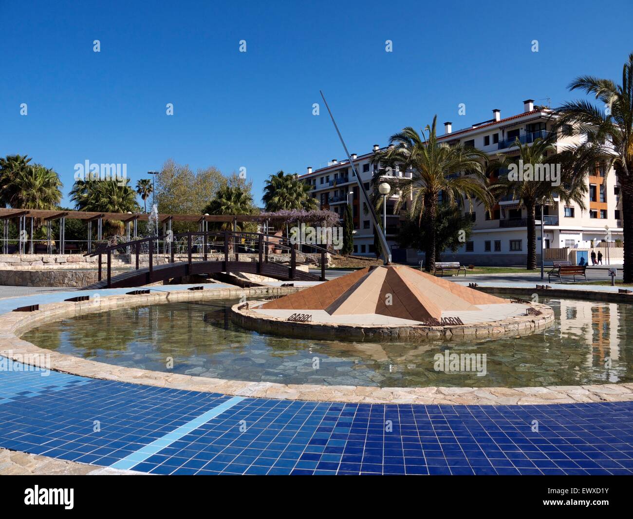 Apartment complex in Spain Stock Photo Alamy