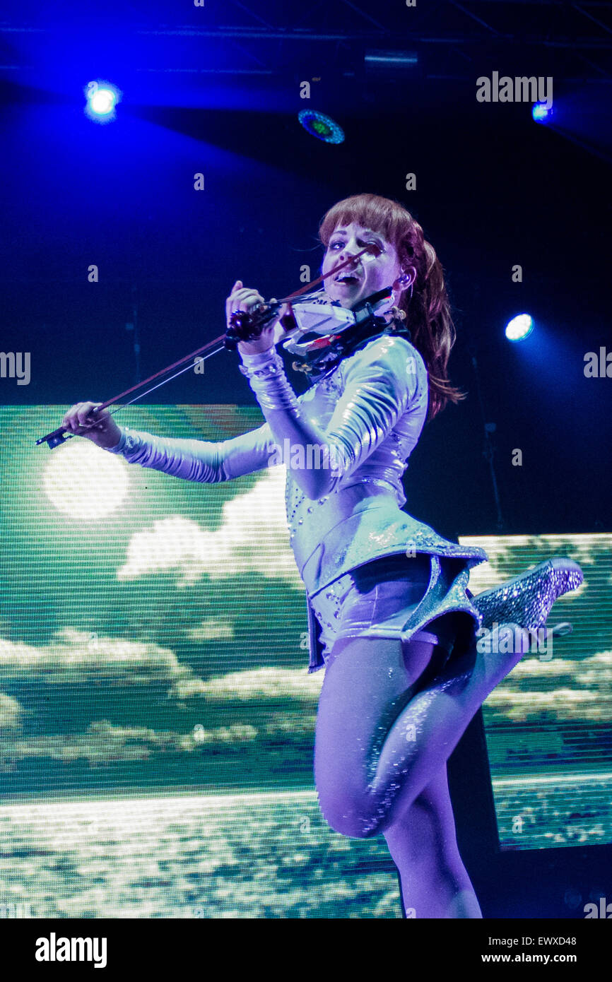 The American violinist, dancer, performer, artist and composer, Lindsey