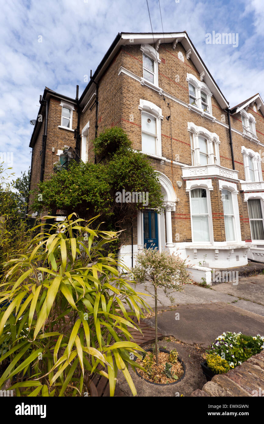 grand 3storey Edwardian Mansion in Tressillian Road, Brockley, Lewisham Stock Photo Alamy