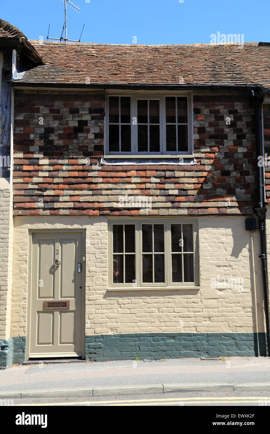 Traditional Kentish architecture in Bridge Street, Wye, Kent, England
