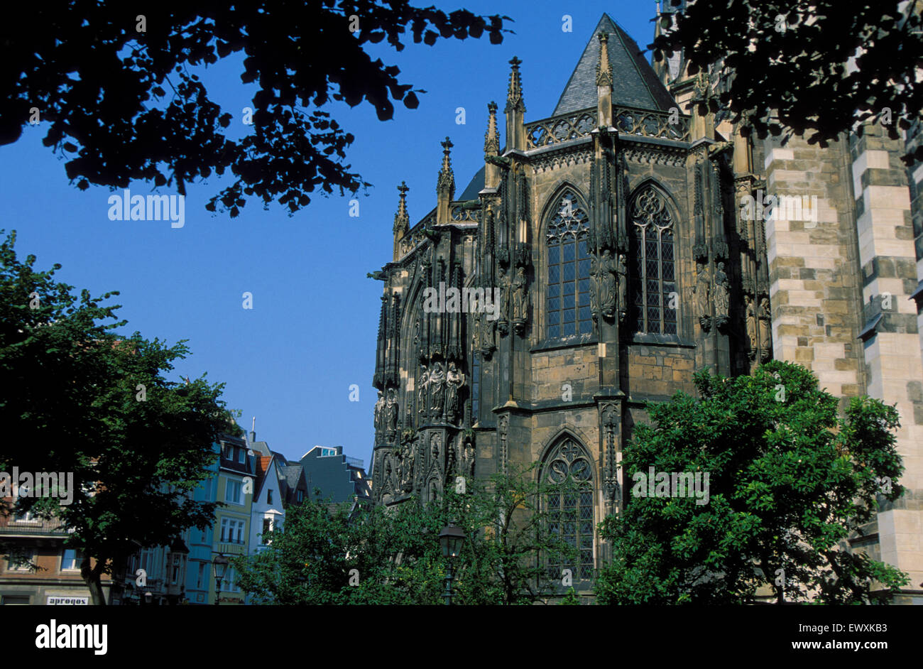 DEU, Germany, Aachen, the cathedral   DEU, Deutschland, Aachen, der Dom. Stock Photo