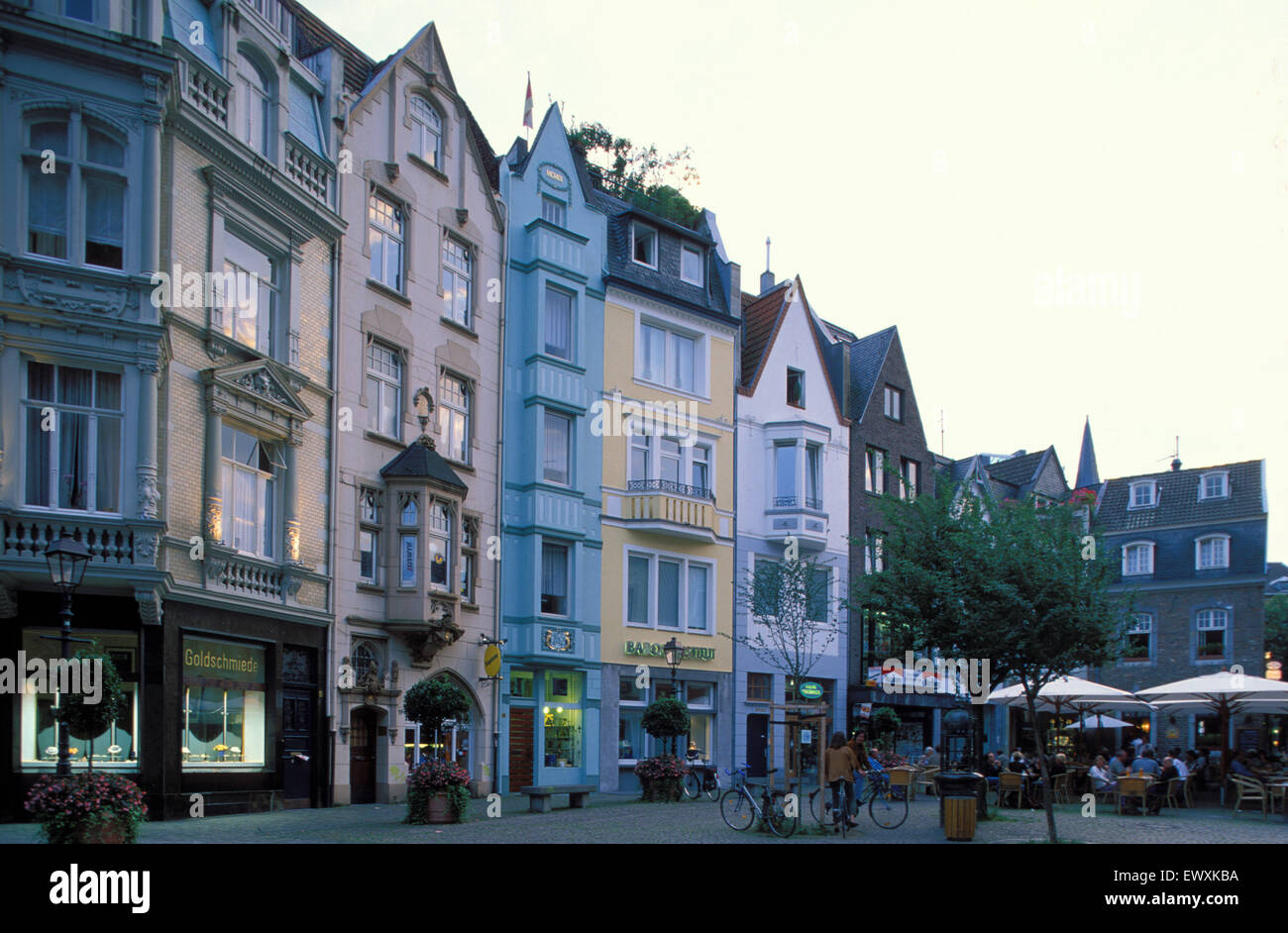 DEU, Germany, Aachen, houses at the Muenstersquare DEU, Deutschland