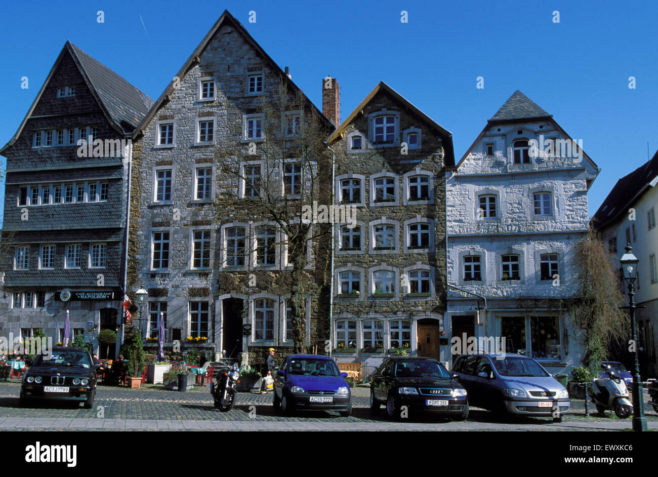 DEU, Germany, Aachen, houses at the Korneliusmarket at the town