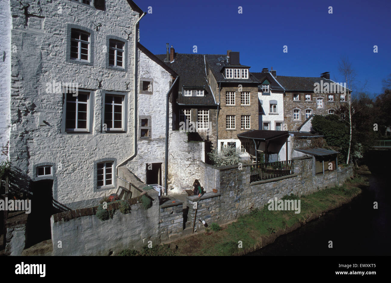 DEU, Germany, Aachen, houses at the town district Kornelimuenster DEU