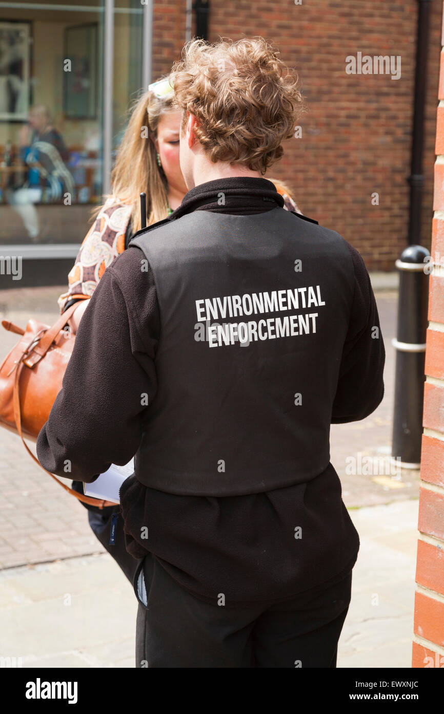 Environmental Enforcement Officer, part of enforcement team is run by