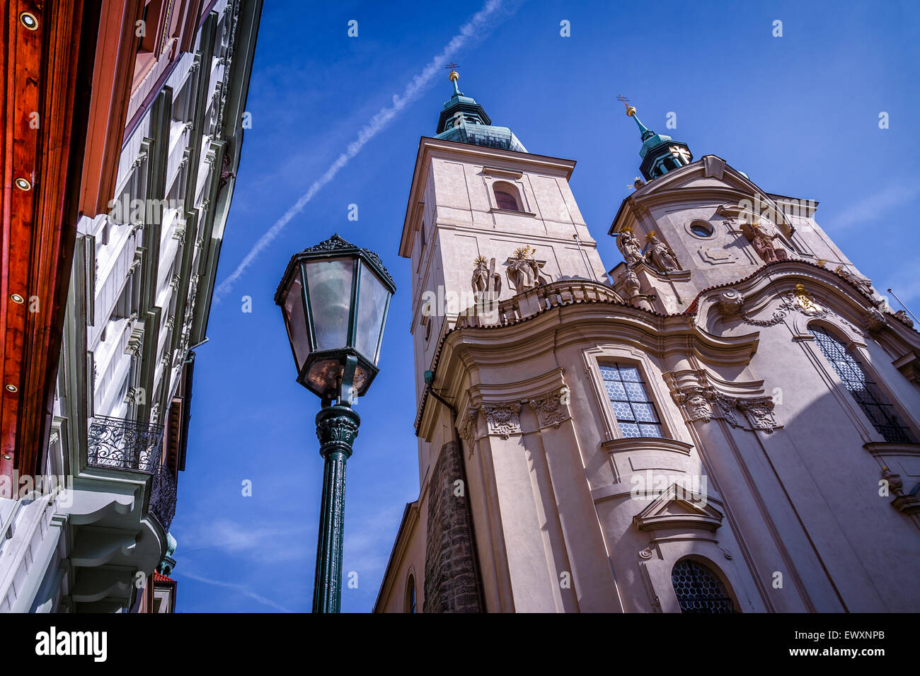 St Nicholas, Prague Stock Photo