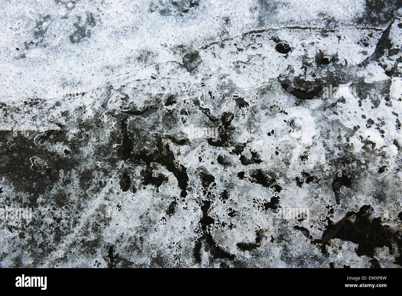 Close up background of ice Stock Photo - Alamy