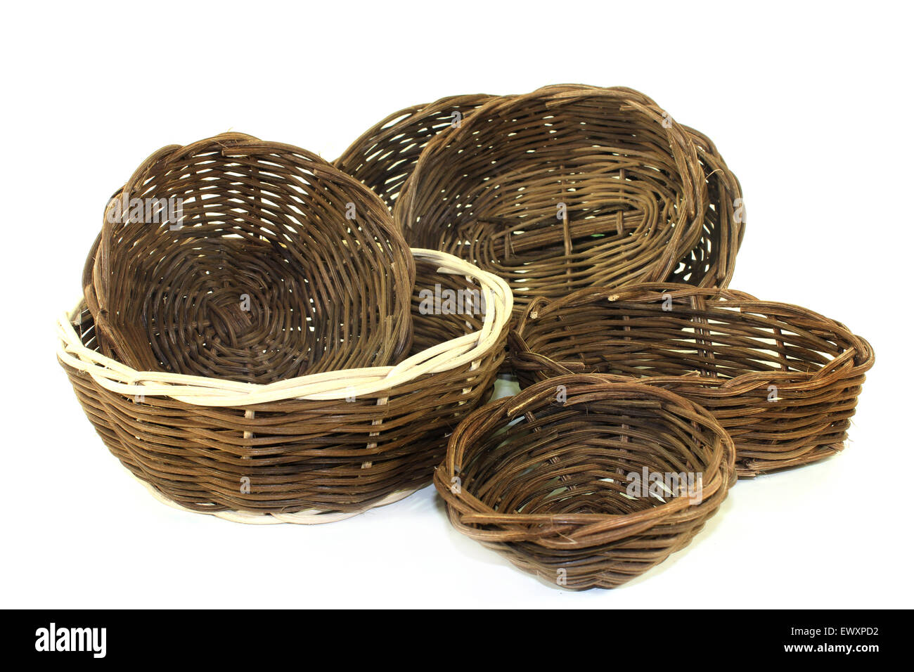 Wicker baskets hires stock photography and images Alamy