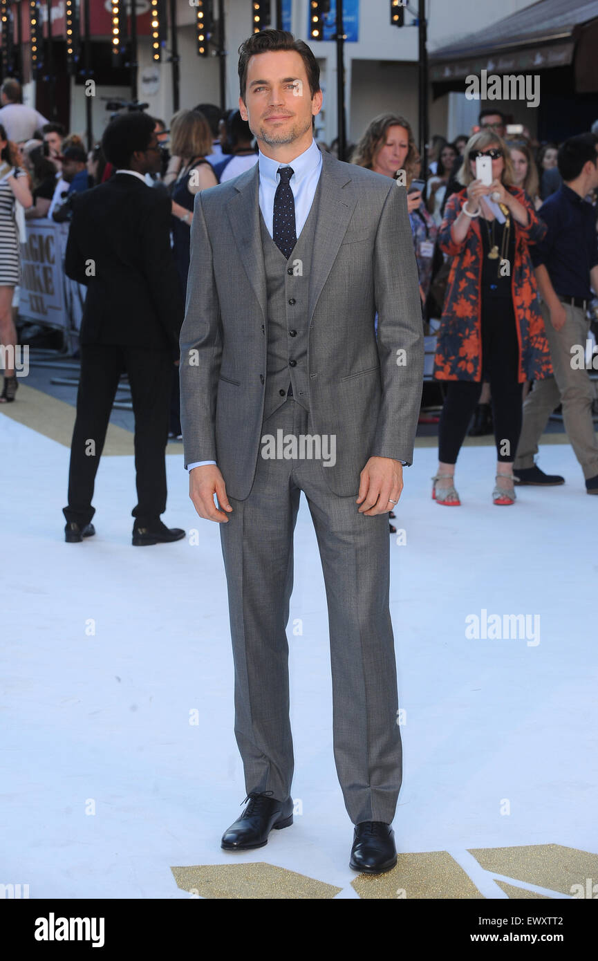 American Actor Matt Bomer Attends The European Premiere Of Magic