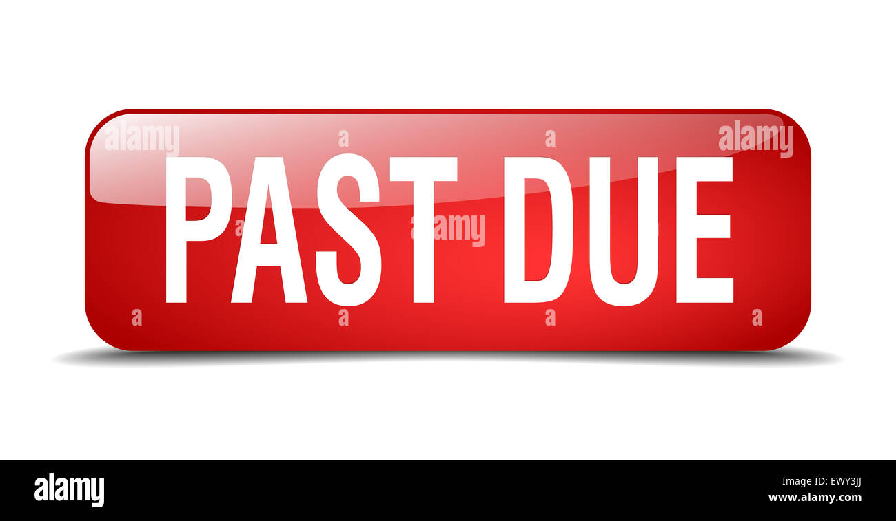 Past due red 3d hi-res stock photography and images - Alamy
