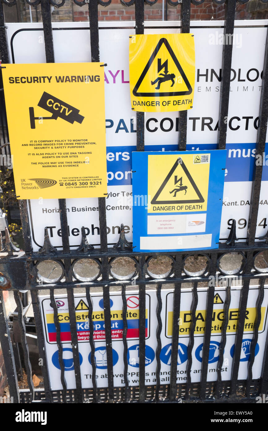 Health and safety signs hi-res stock photography and images - Alamy