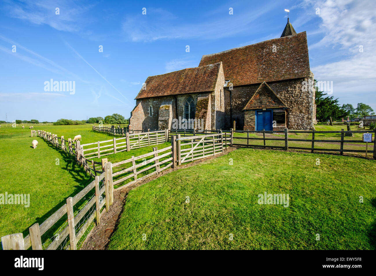 St. Clements Church, Old Romney, England Stock Photo