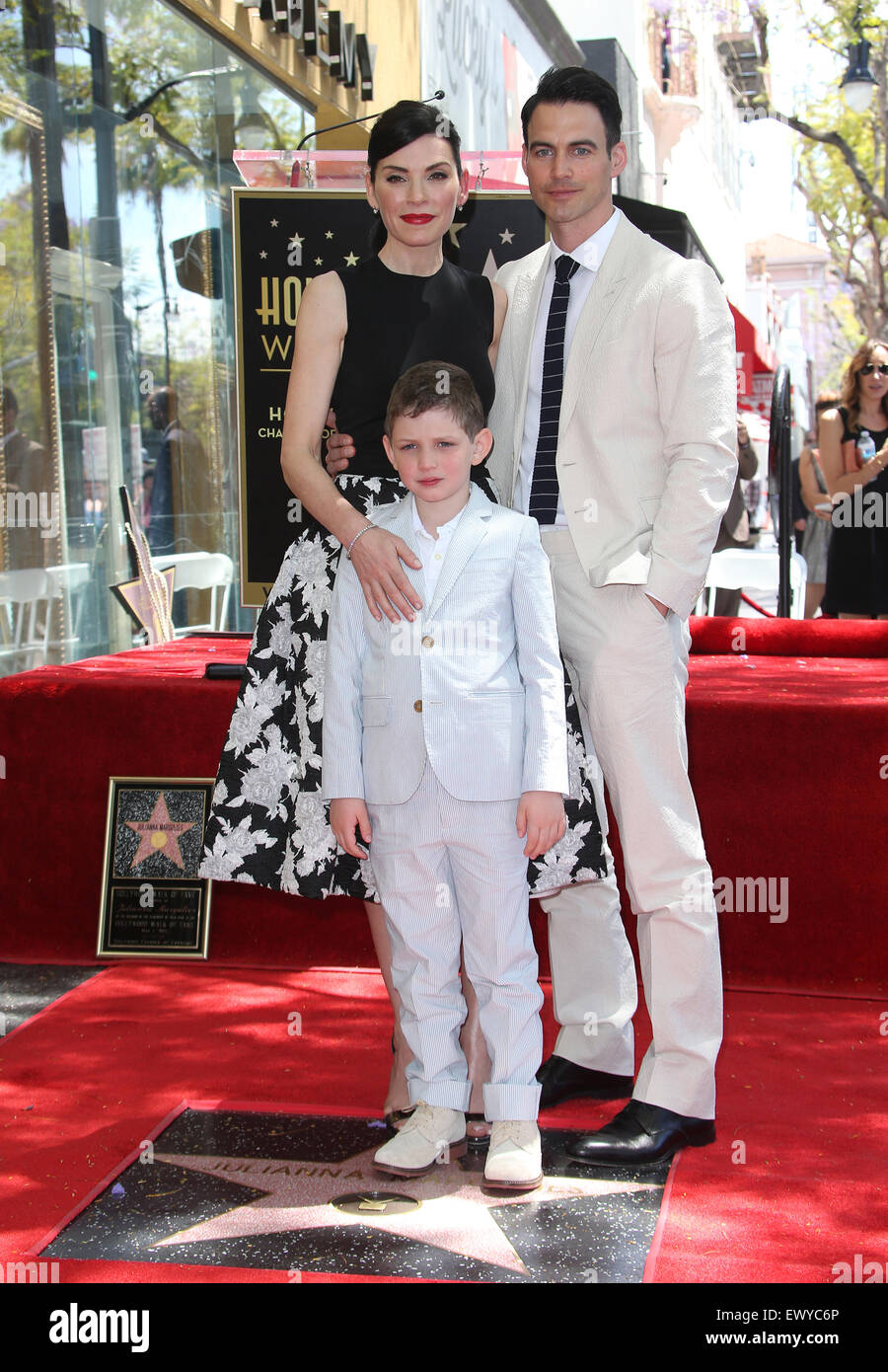 Julianna Margulies honored with a star on the Hollywood Walk of Fame