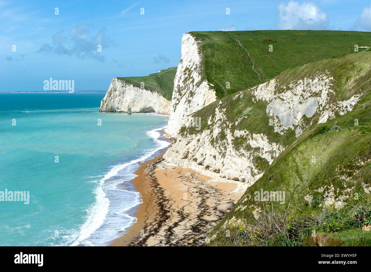 Durdle Door, Lulworth Cove, Dorset, UK Stock Photo