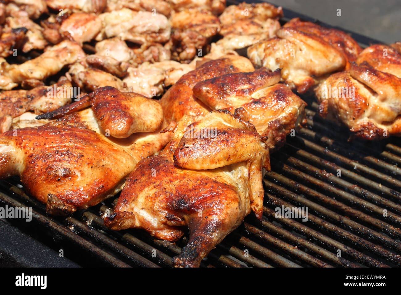 Roasting chicken on open hi res stock photography and images Alamy Roasting chicken on open hi res stock photography and images Alamy
