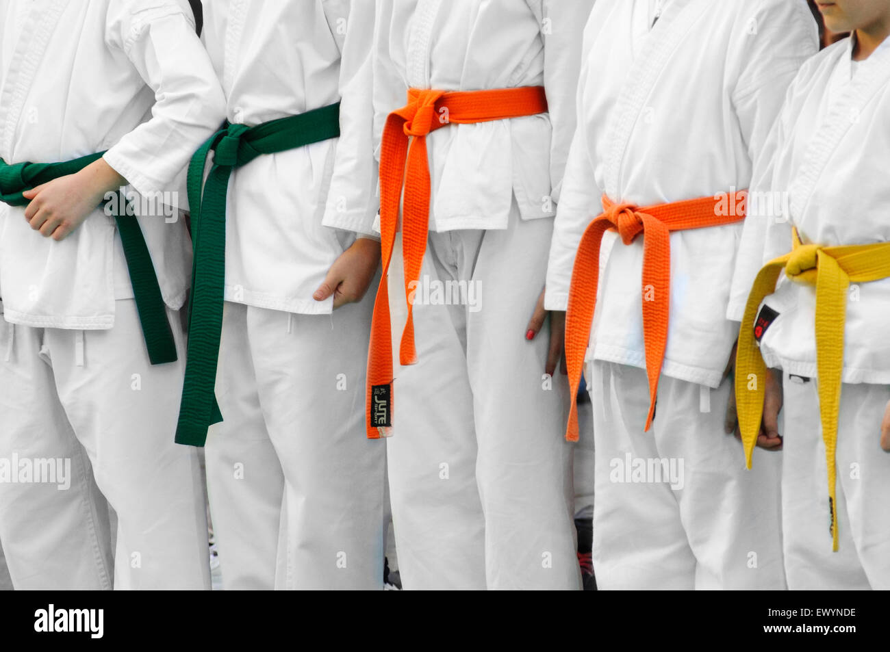 Melódico Formación Contra la voluntad Karate class children hi-res stock photography and images - Alamy