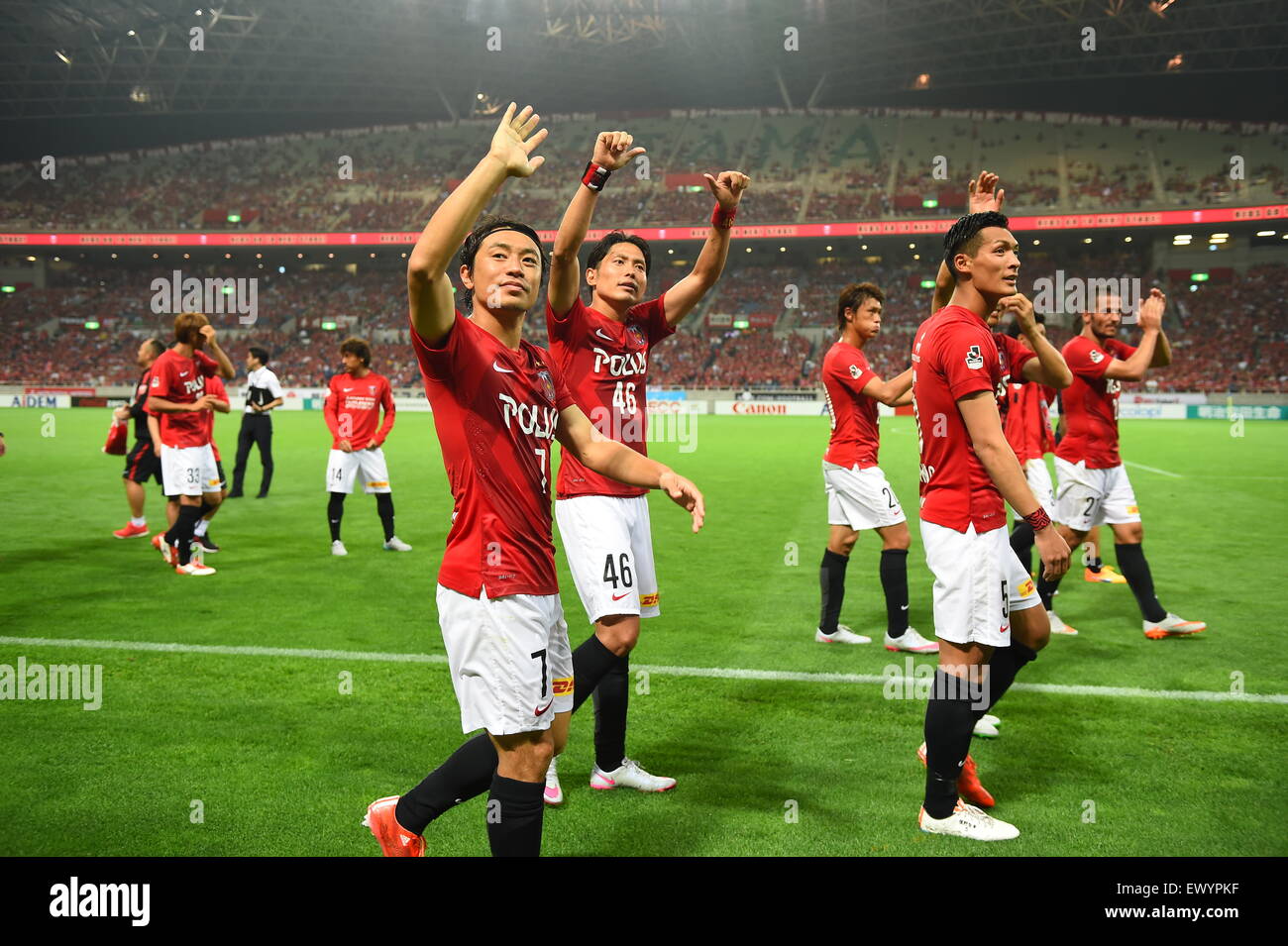 Urawa Reds team group, JUNE 27, 2015 Football / Soccer Tsukasa