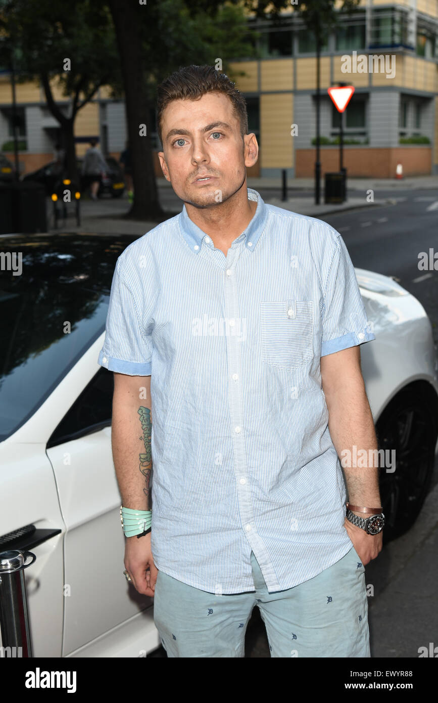 London,UK, 2nd July 2015 : A hosts of celebrites attends the My Face My Body launch of the Ultimate Beauty Guide. MyFaceMyBody bring within the aesthetic, beauty and dental industry to recognize and reward brands for their product innovation and popularity at Vanilla London. Photo by See Li/Alamy Live News Stock Photo