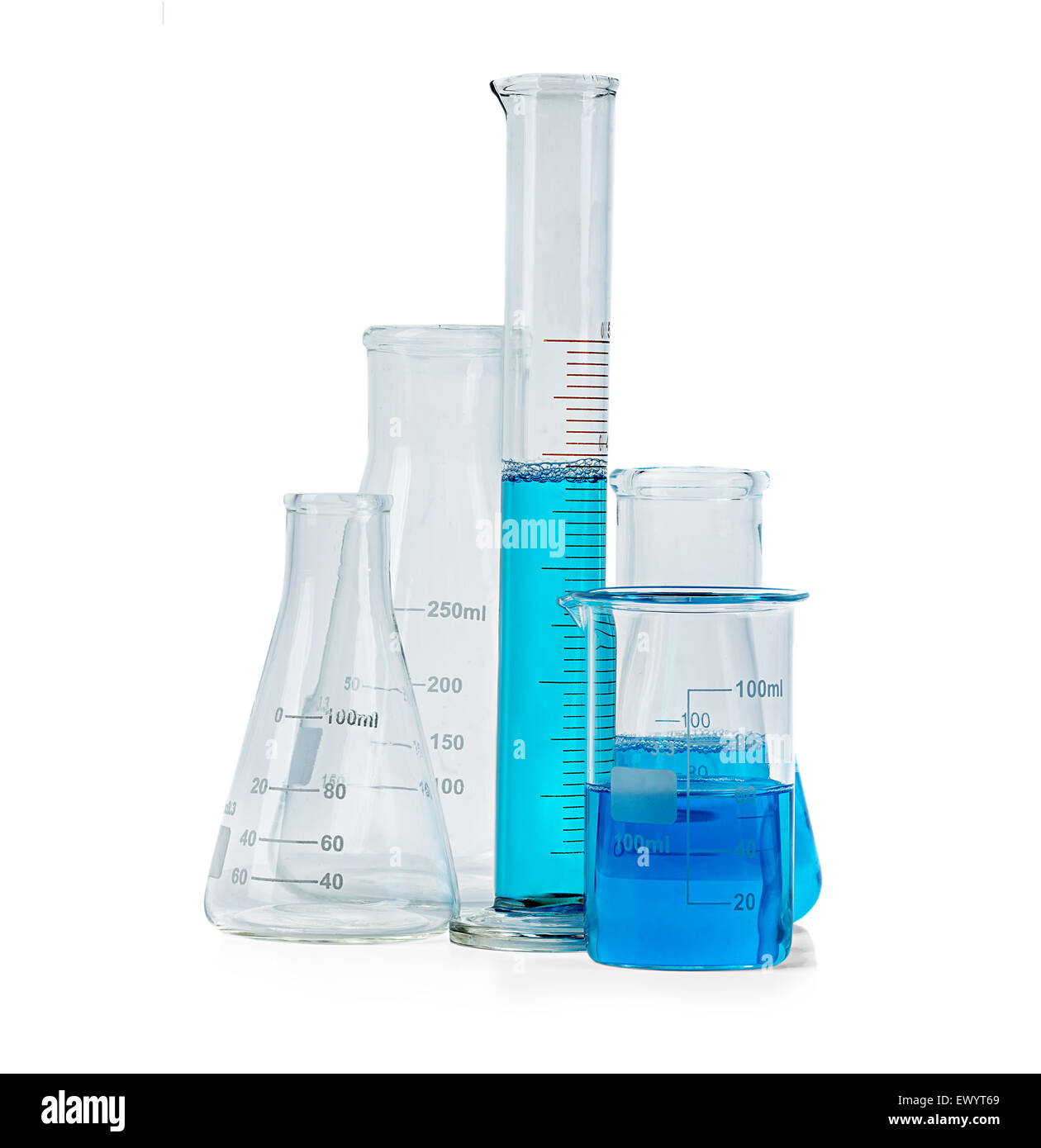 Testtube, flask isolated on white Stock Photo Alamy