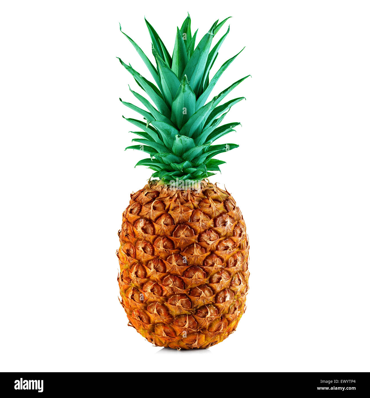 Pineapple close up Cut Out Stock Images & Pictures - Alamy