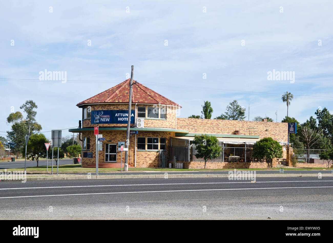 Hotel at Attunga NSW Australia Stock Photo
