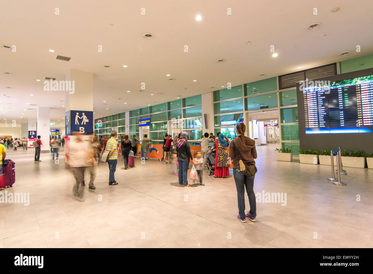 Kuala Lumpur Malaysia December 10 2014 People Waiting At The