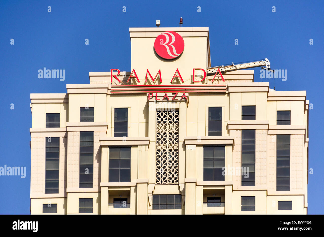 Ramada Plaza hotel, Dubai Marina, United Arab Emirates Stock Photo