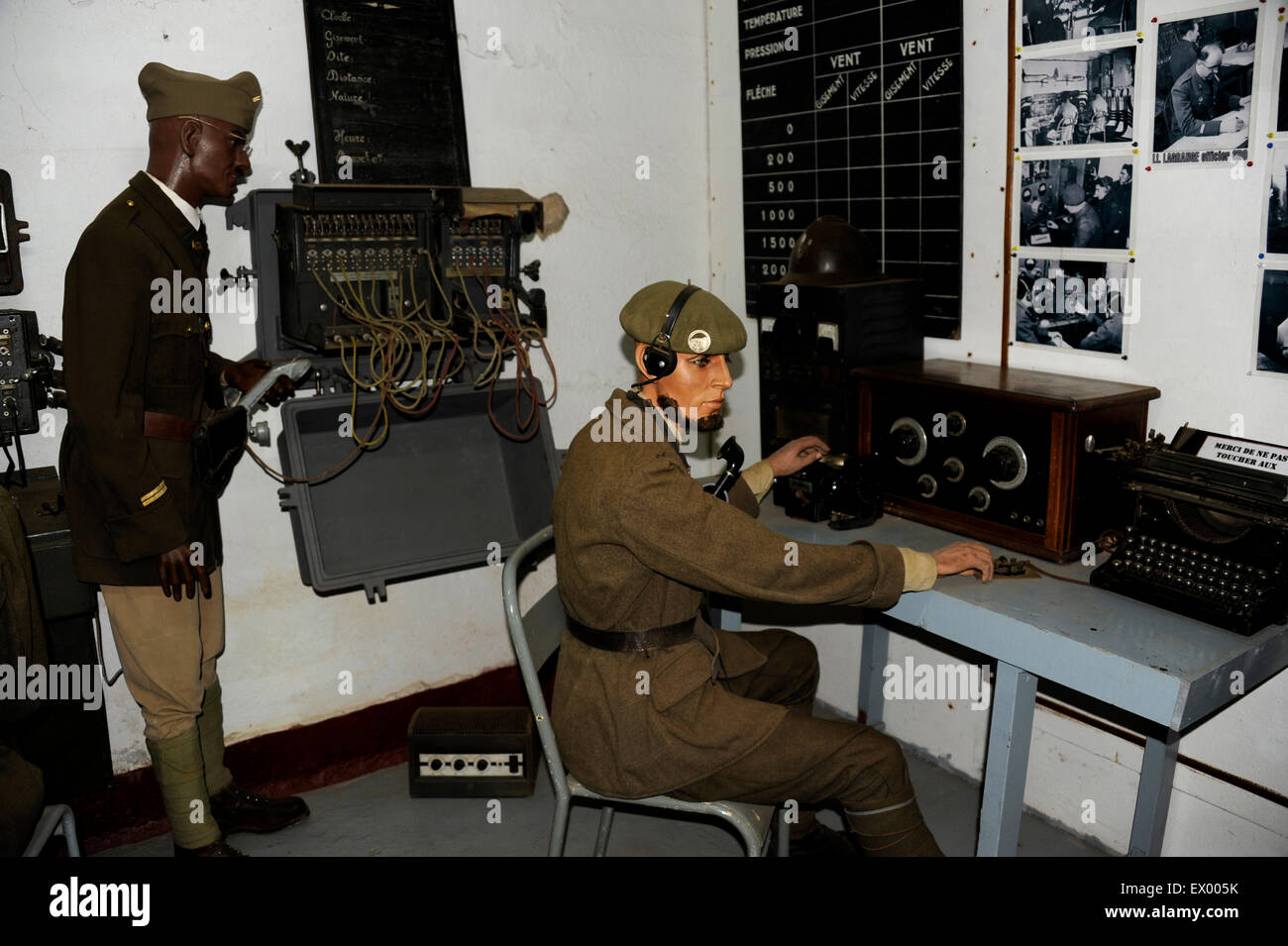 Ouvrage Hackenberg,transmission room,Maginot line,WWII,Veckring,Moselle