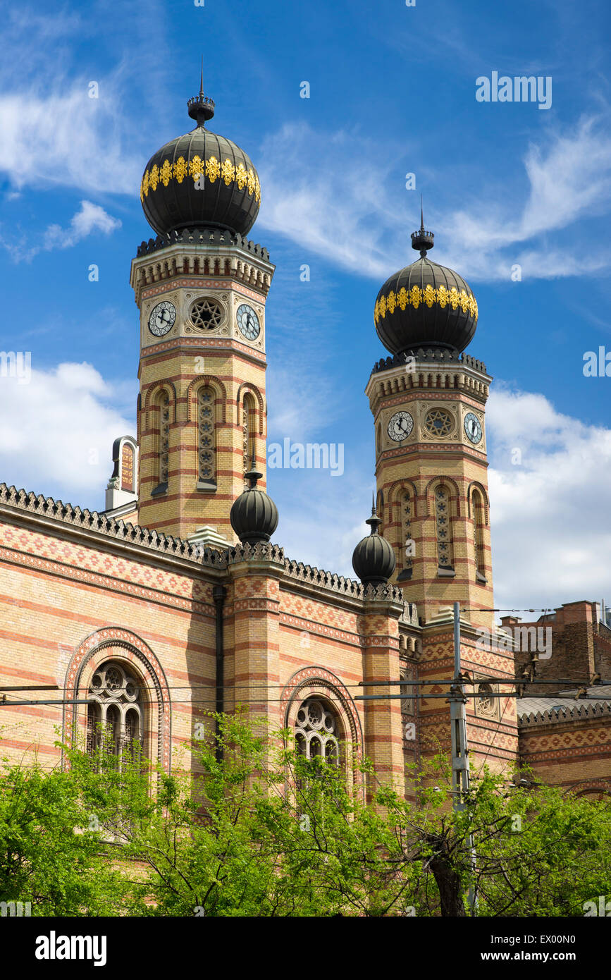 Dohány Street Synagogue, Budapest, Hungary Stock Photo