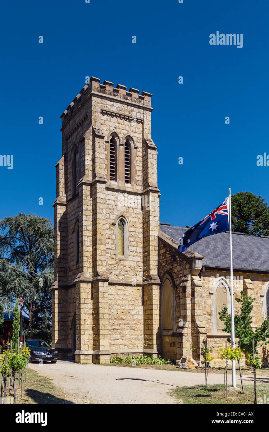 Christ Church, Ford Street, Beechworth, Victoria, Australia Stock Photo Alamy