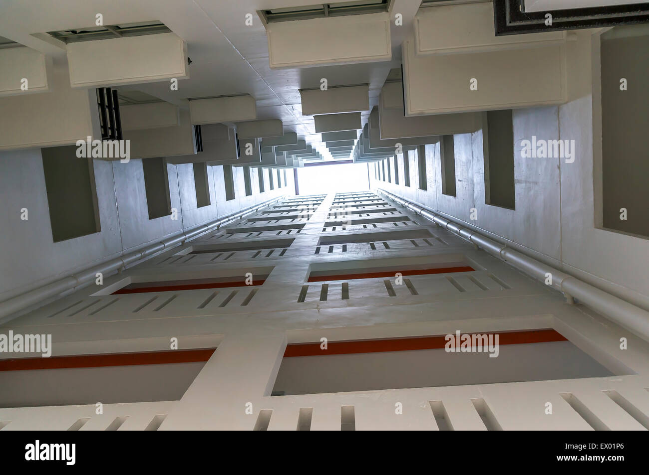 Building void area Stock Photo Alamy