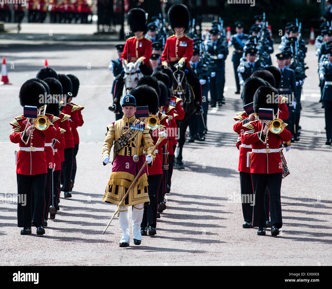 State Opening of Parliament on 27/05/2015 at Buckingham Palace, London ...