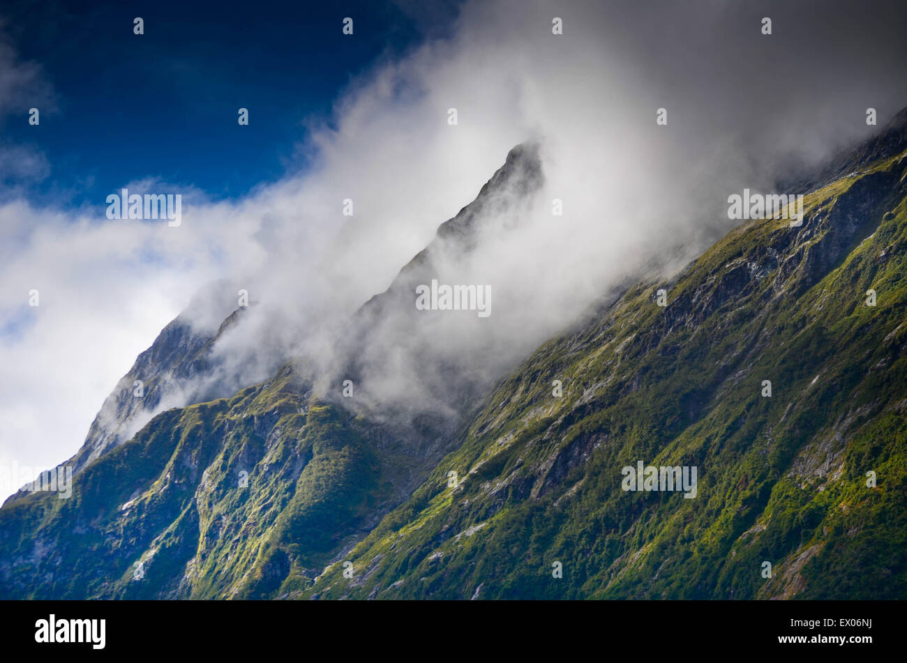 Milford Sound, New Zealand Stock Photo