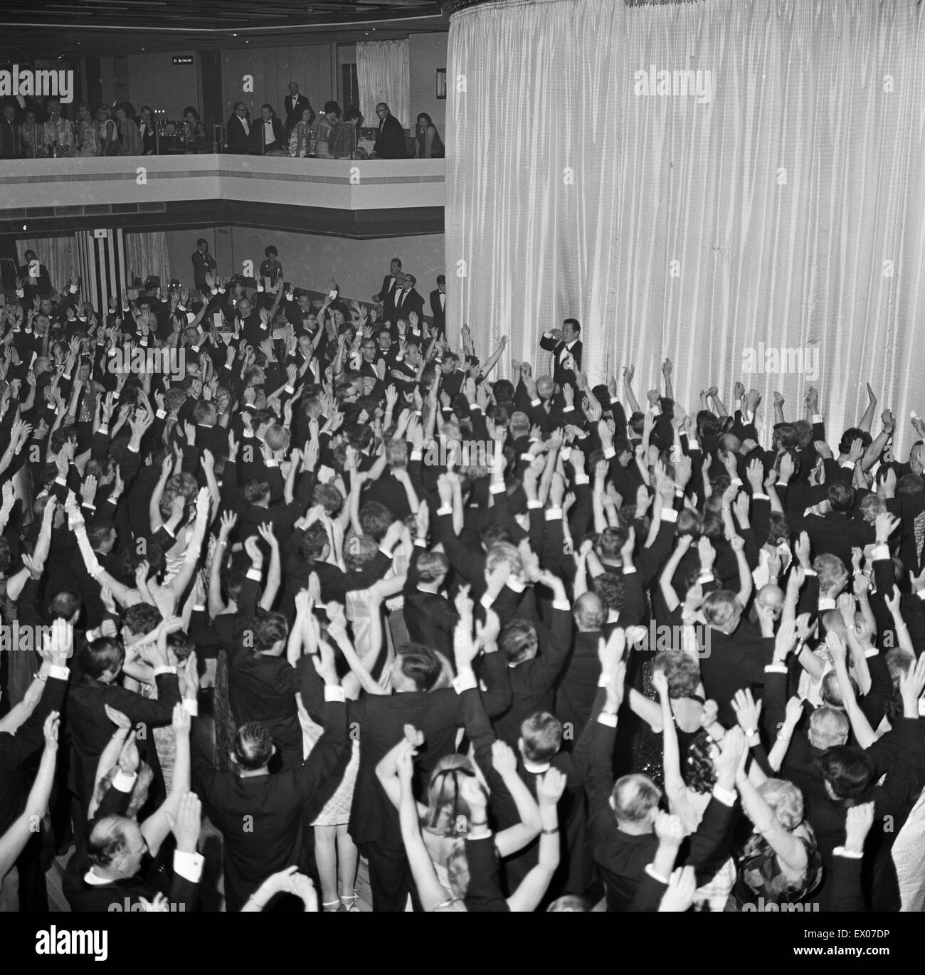 Charity Ball, Top Rank Ballroom, Reading, Berkshire, 28th October 1967. Stock Photo