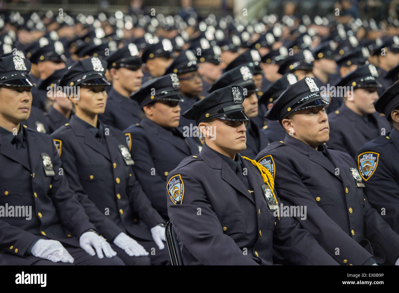 New York, New York, USA. 2nd July, 2015. New York City Police Academy
