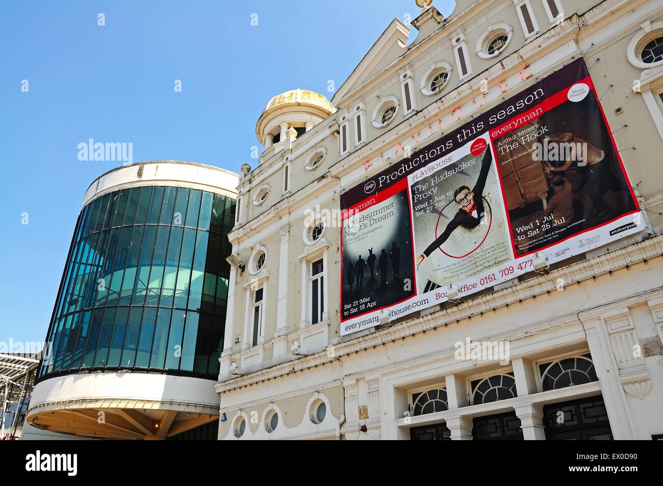 The Playhouse Theatre in Williamson Square, Liverpool, Merseyside
