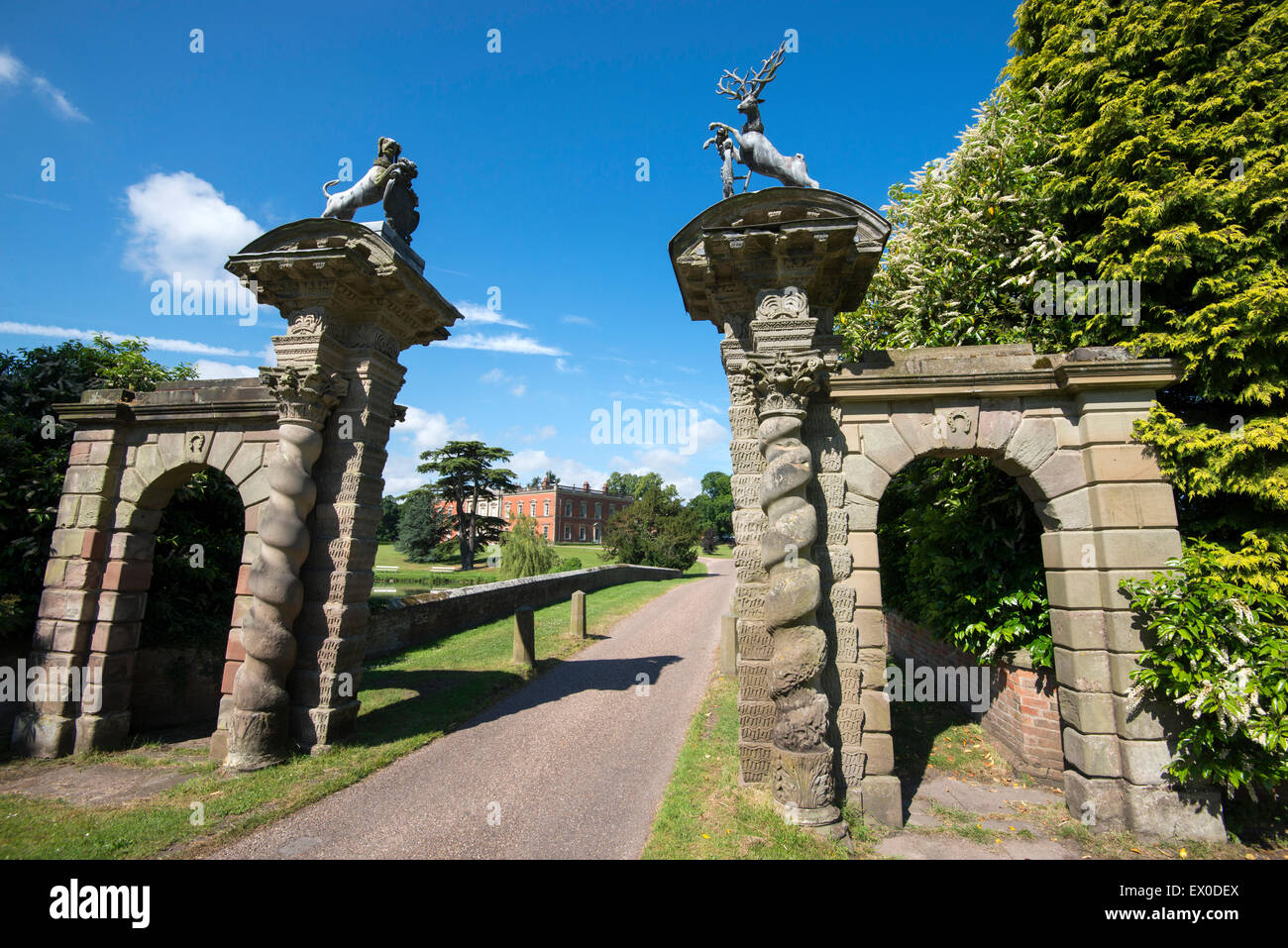 Staunton Harold Hall in Leicestershire, England UK Stock Photo Alamy