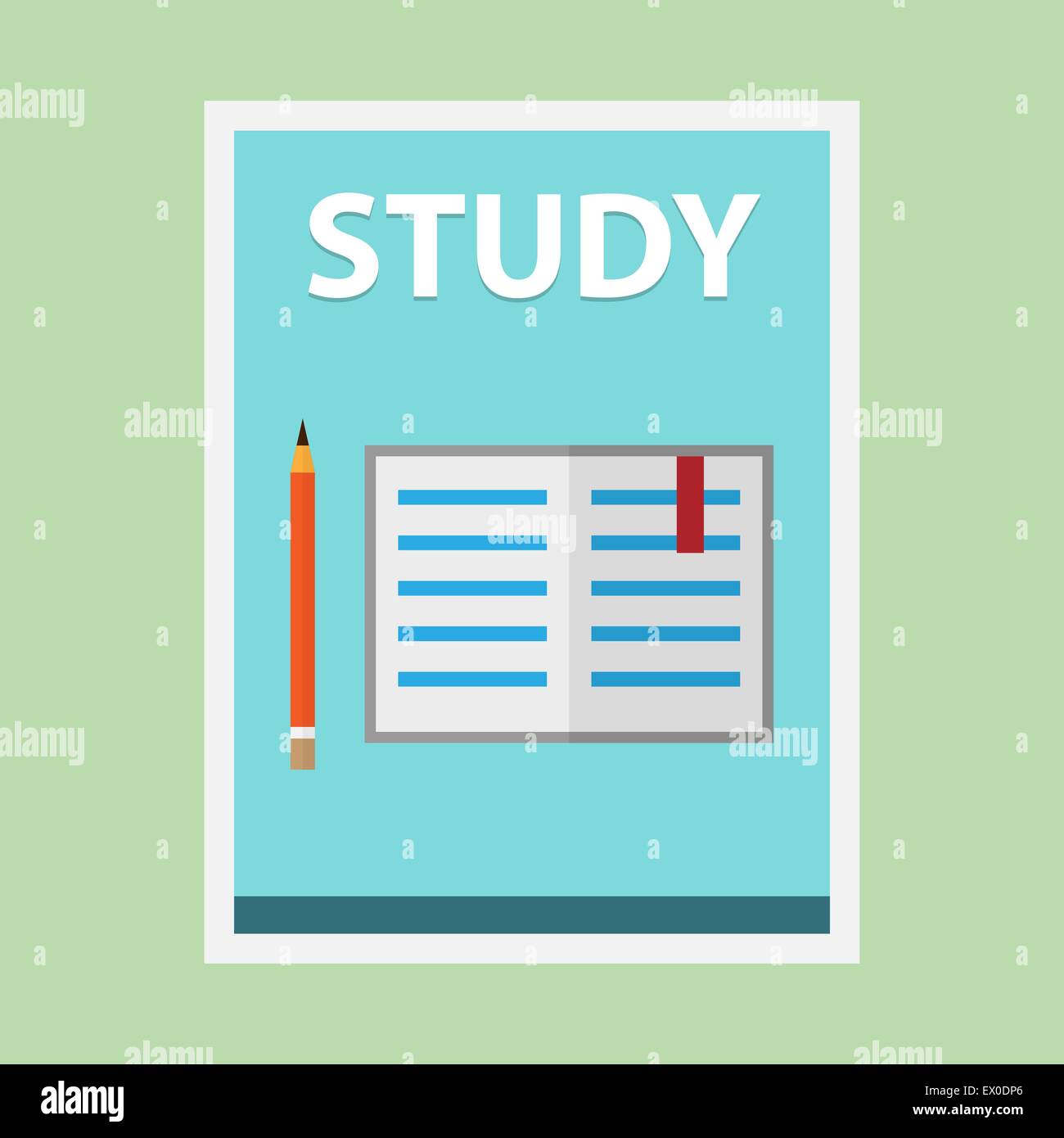 Flat design vector illustration concepts of education Stock Vector ...