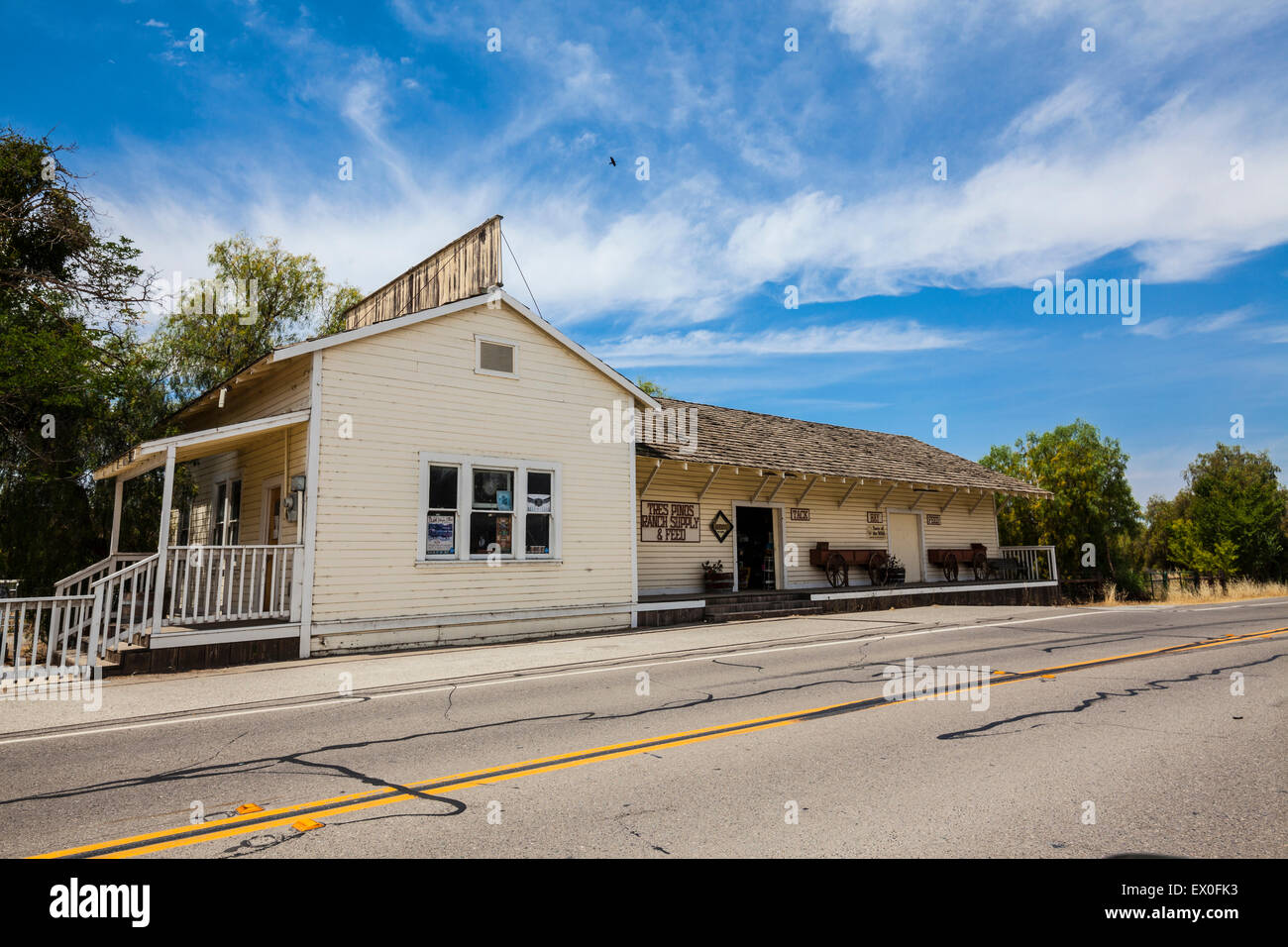 The Feed and Grain Store in the tiny town of Tres Pinos along