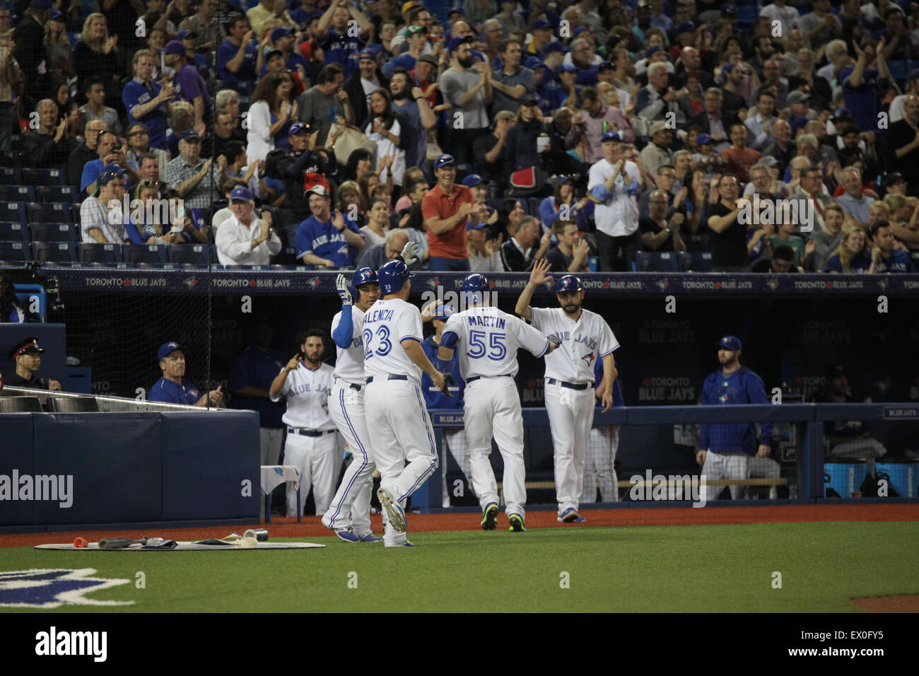 Blue jays fans hi-res stock photography and images - Alamy