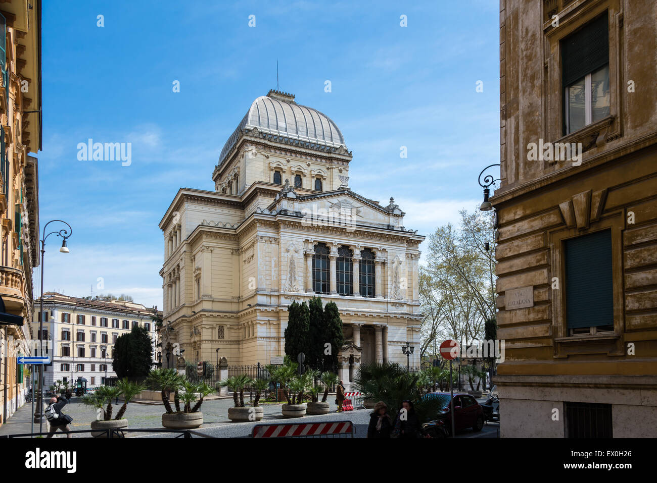 Great Synagogue of Rome Stock Photo