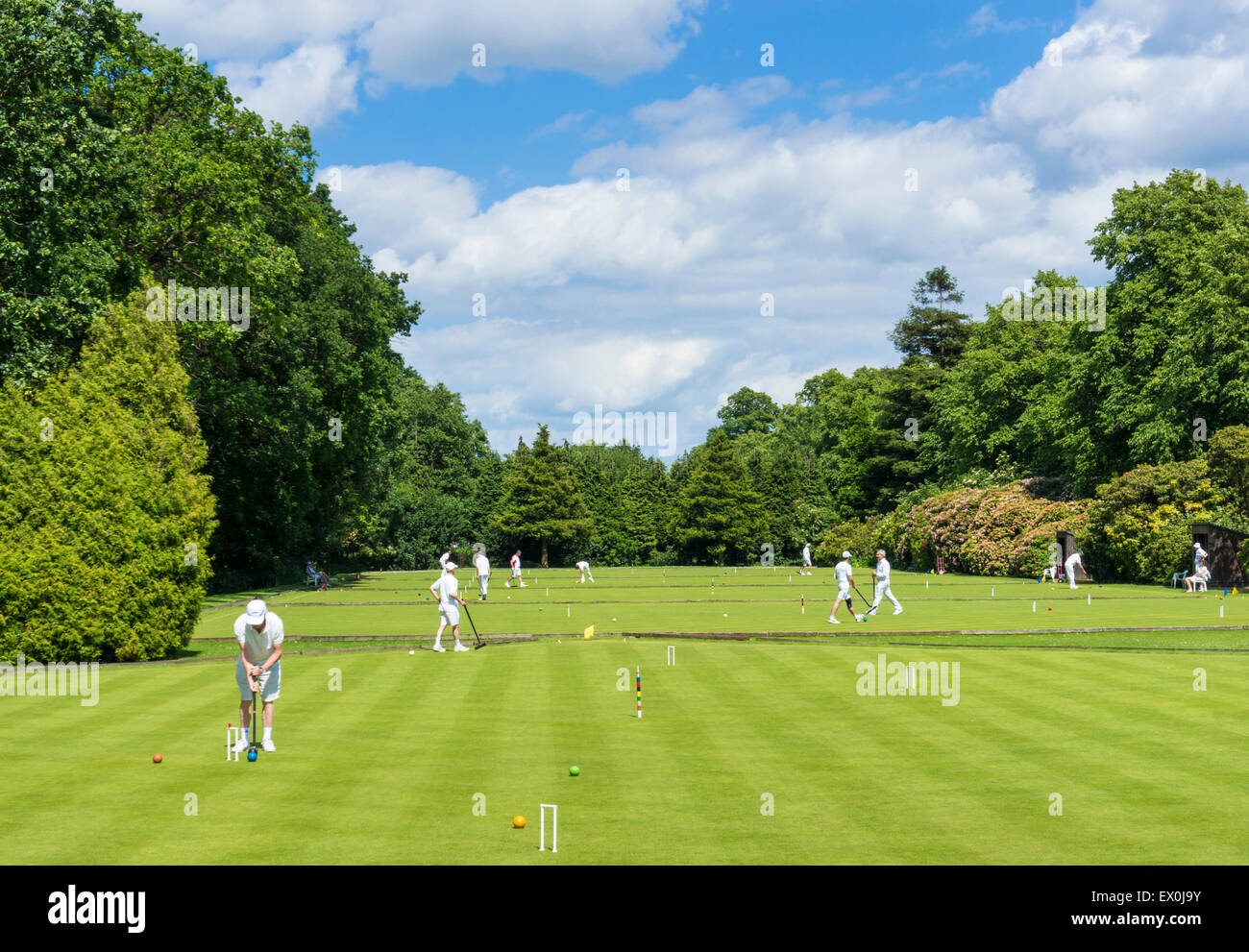 Croquet hires stock photography and images Alamy
