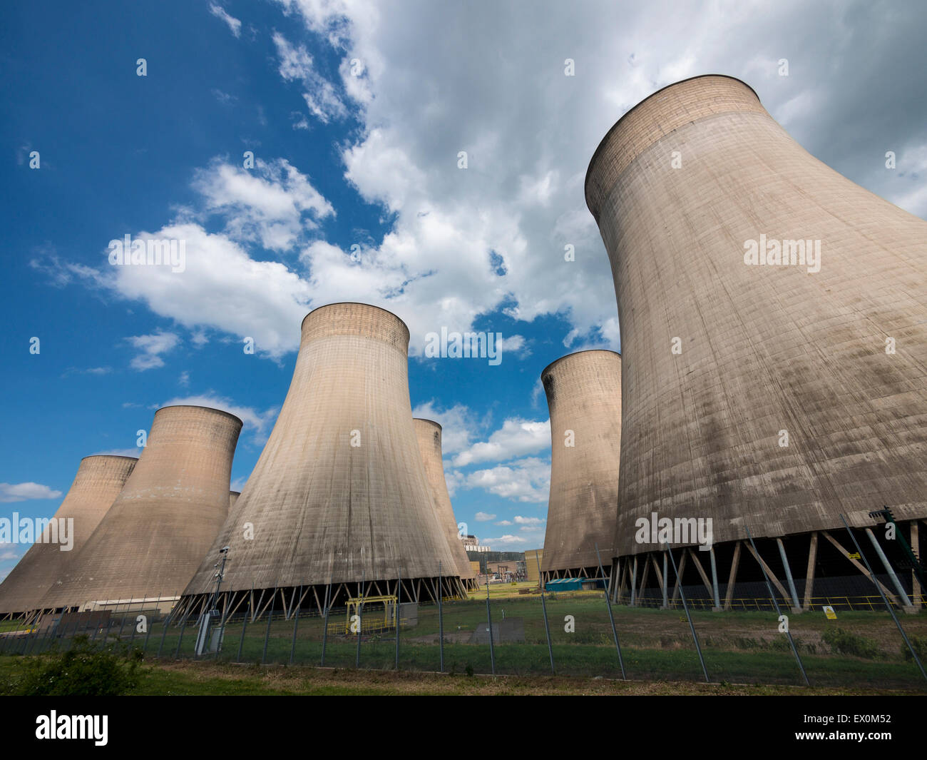 Ratcliffe-On-Soar power station, Leicestershire,Britain. Stock Photo
