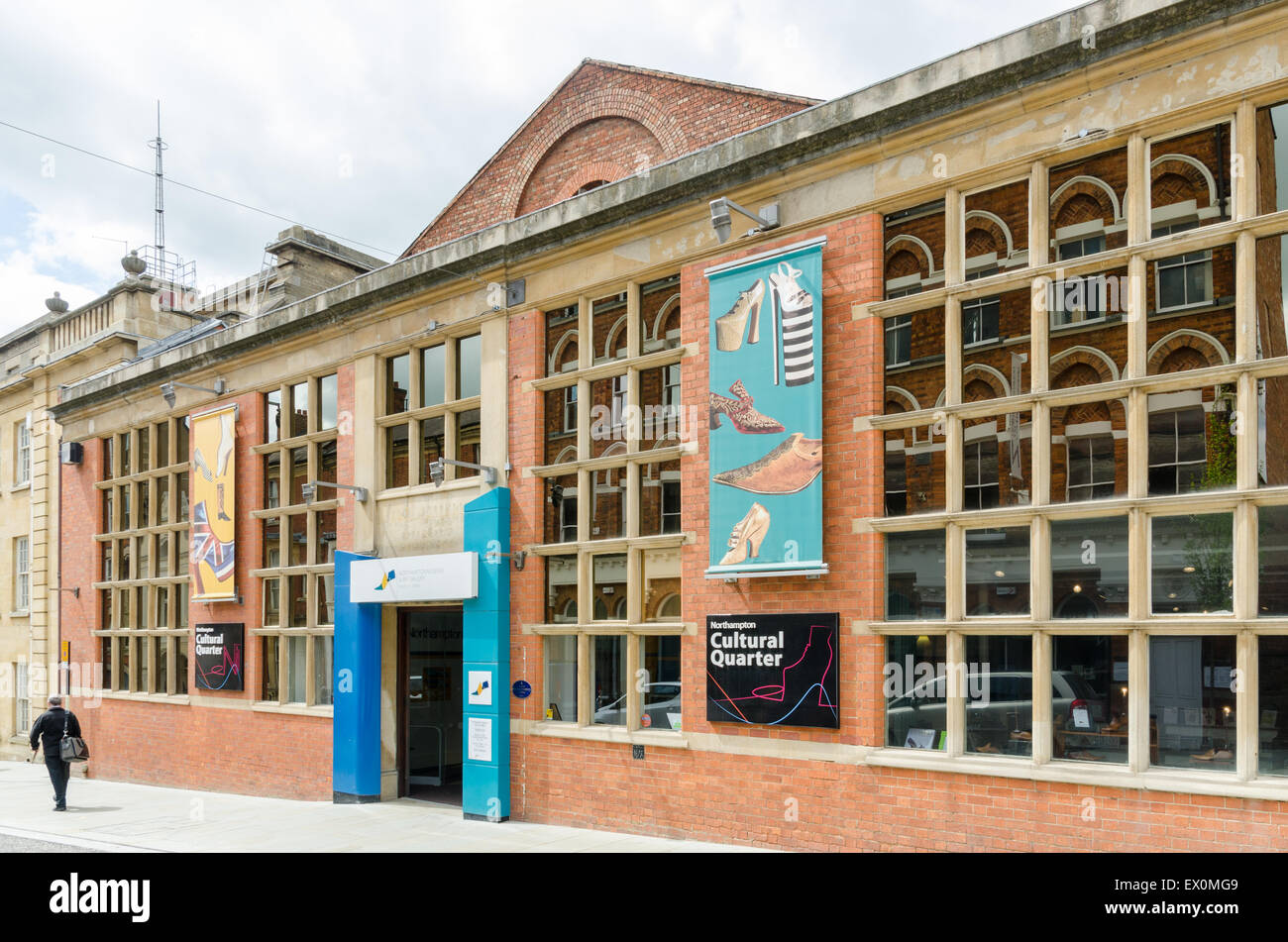 Northampton Museum and Art Gallery in Guildhall Road, Northampton Stock