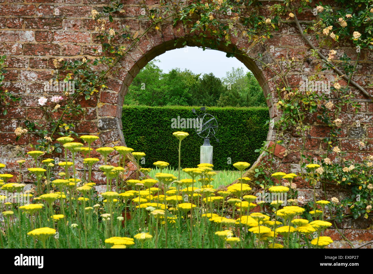 An English country garden in the summer of June 2015 Stock Photo - Alamy