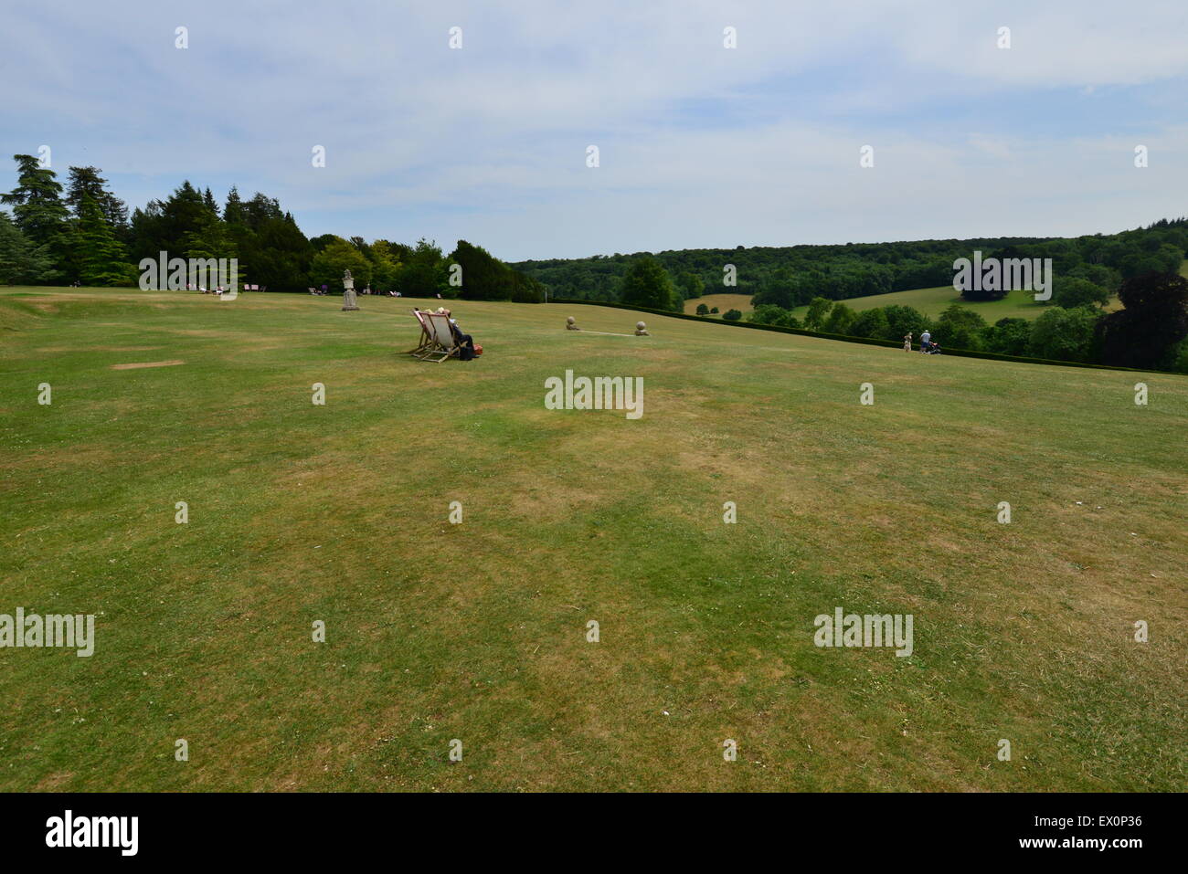 The rolling hills and English Countryside in Summer Stock Photo - Alamy